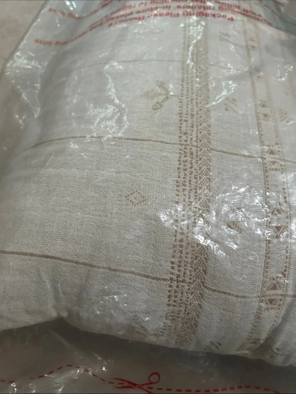 Threshold 14” x 36” Traditional Embroidered Oblong Pillow Ivory